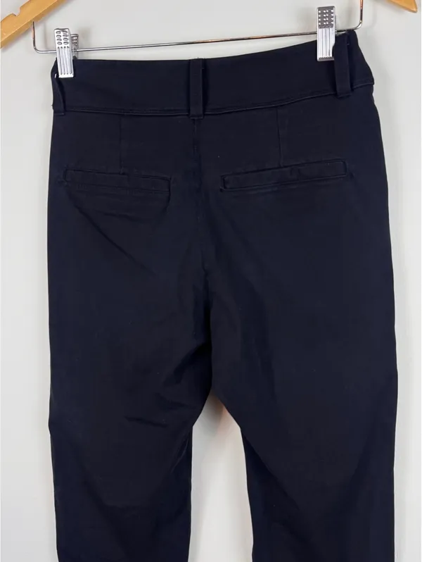 Frank & Eileen Murphy Billion Dollar Pant Black XS LAB600 Cropped Stretch Pants - Image 11