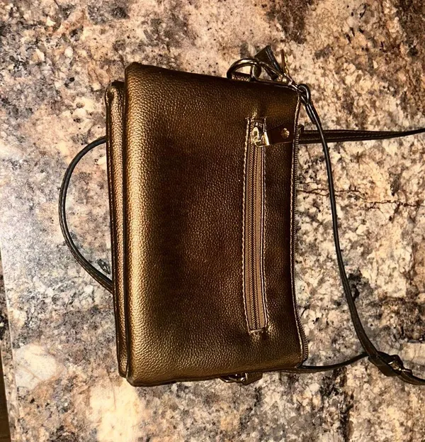 Gold purse Brown - Image 4