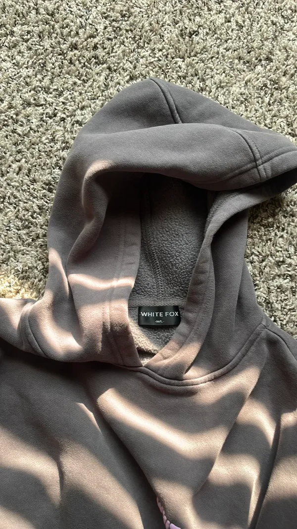 Dark Grey White Fox Boutique Hoodie - Image 5