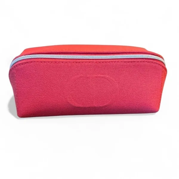 Christian Dior Coral Canvas Cosmetic Vanity Case Travel Jewelry Makeup Organizer - Image 3