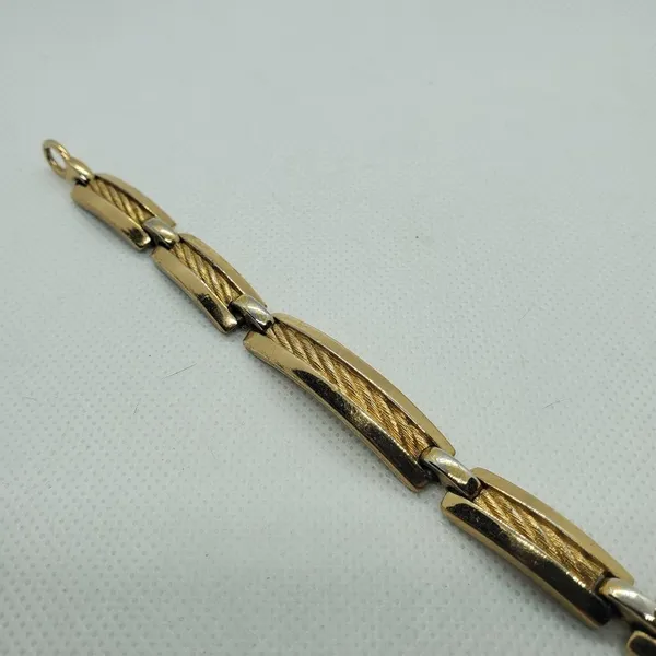 Christian Dior Gold & Silver Bracelet - Image 3