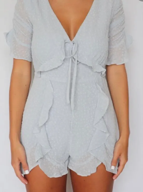 Revolve Blue Romper - Image 5