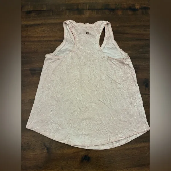 Lululemon Love Tank Top Size 8 Pink Summit Wash Smoky Topaz Shirt - Image 2