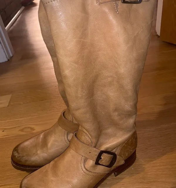 Frye Veronica short camel rugged riding Boot - Image 6