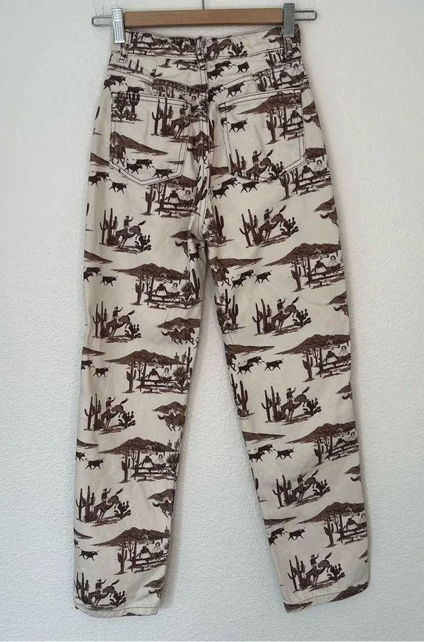 Reformation Sonora High Rise Straight Jeans in Desert Sand 23 - Image 6