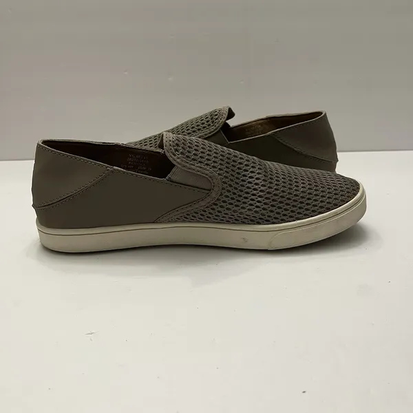 OluKai Shoes Womens 9 Pehuea Tan Slip on Casual Sneaker Loafer ‎ 20271 Beach - Image 7
