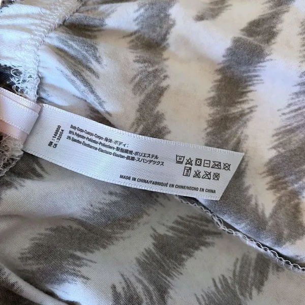 Flora Nikrooz Women’s Zebra Print Pajama Set - Image 7