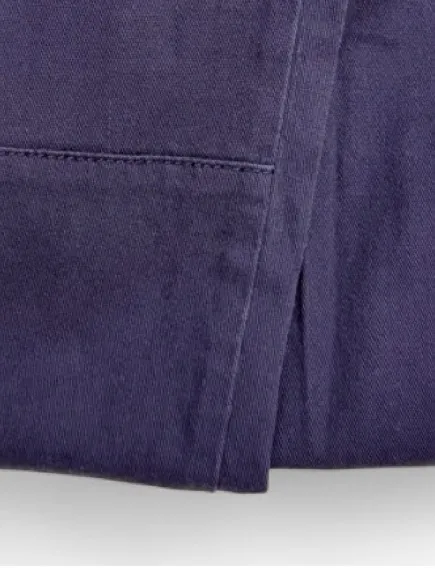 H&M Women’s Navy High Rise Side Zip Stretch Skinny Ankle Pants size 6 - Image 12