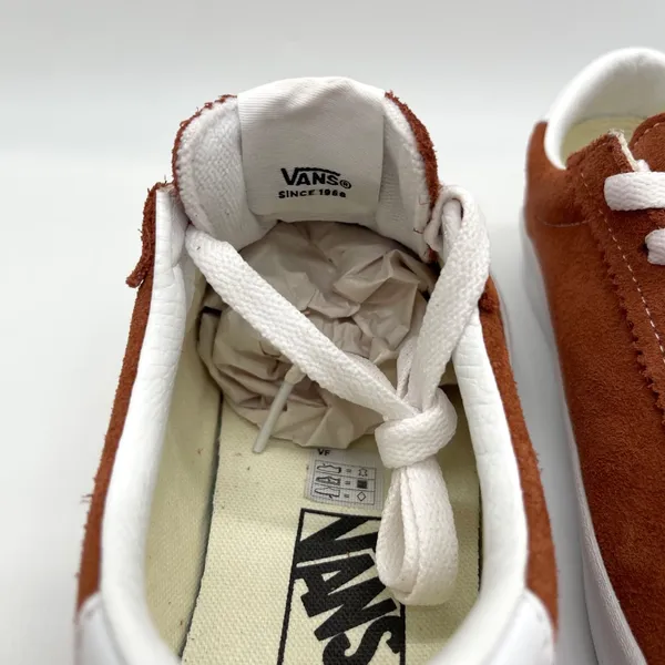 Vans Old Skool Suede Sneakers Brown White Unisex Men’s 5.5 Women’s 7 New - Image 11