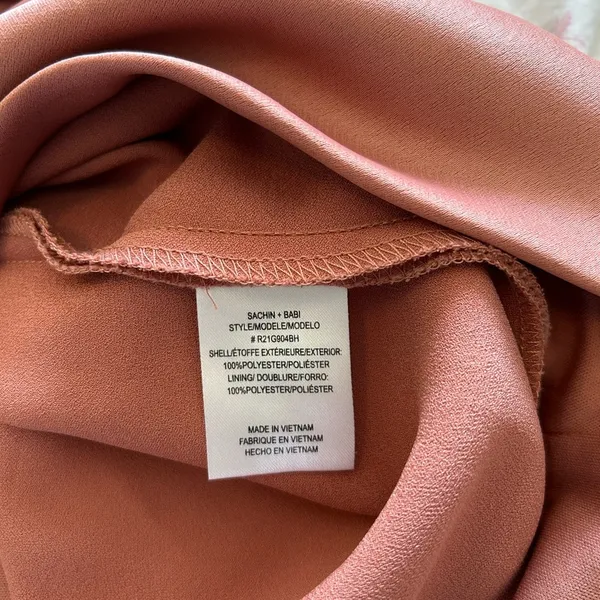 Sachin + Babi Brown Slip Midi Dress - Image 9