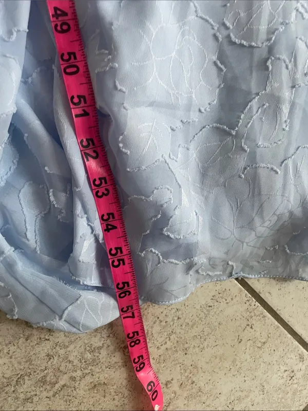 Lulus Sweet Sophistication Light Blue Burnout Floral Maxi Dress - Image 16