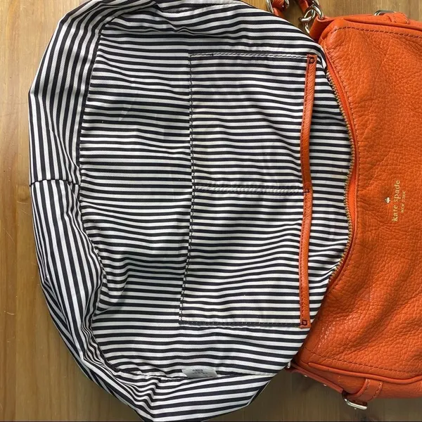 Kate Spade ♠️ Finley Satchel/Shoulder Bag in Burnished Geranium 🍊 - Image 14