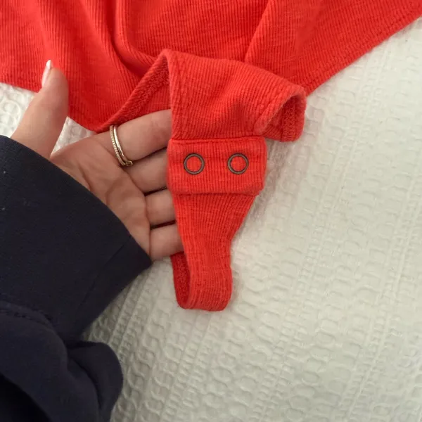 Universal Threads Vibrant Red Kids Bodysuit - Image 3