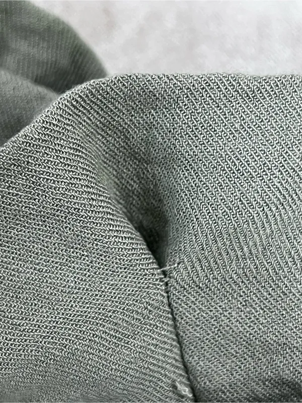 Paper bag high tie waist Sage Green Pants size S - Image 13