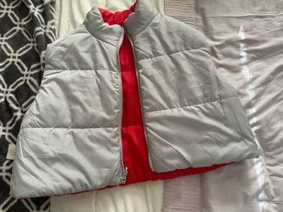 Puffer vest Red Size L - Image 2