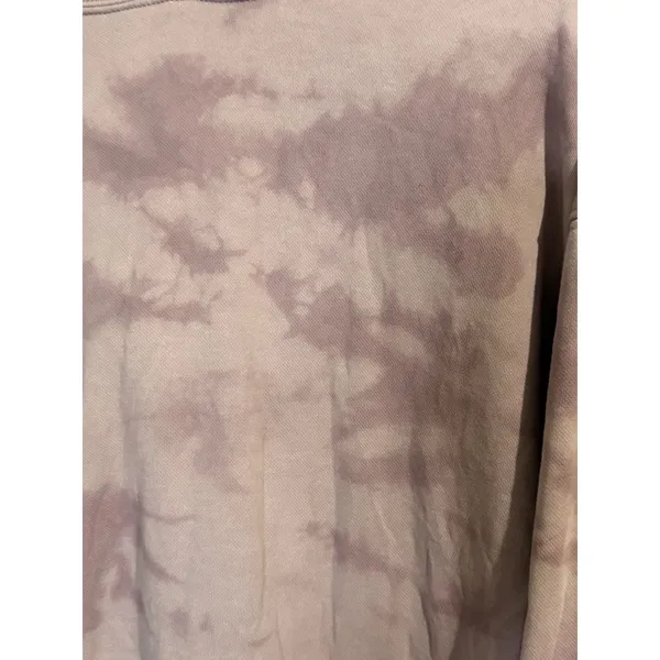 Old Navy‎ Unisex Mauve Tie Dye Hoodie Sweatshirt Athleisure Size XL - Image 2