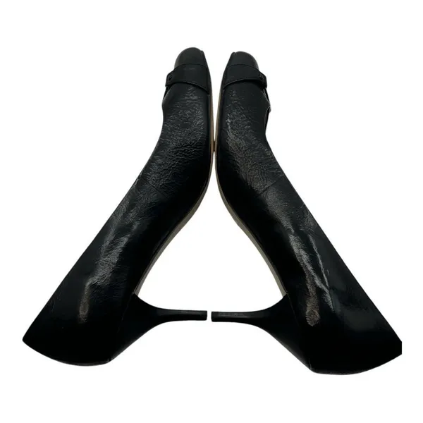Michael Kors black rounded toe heels size 9 - Image 4
