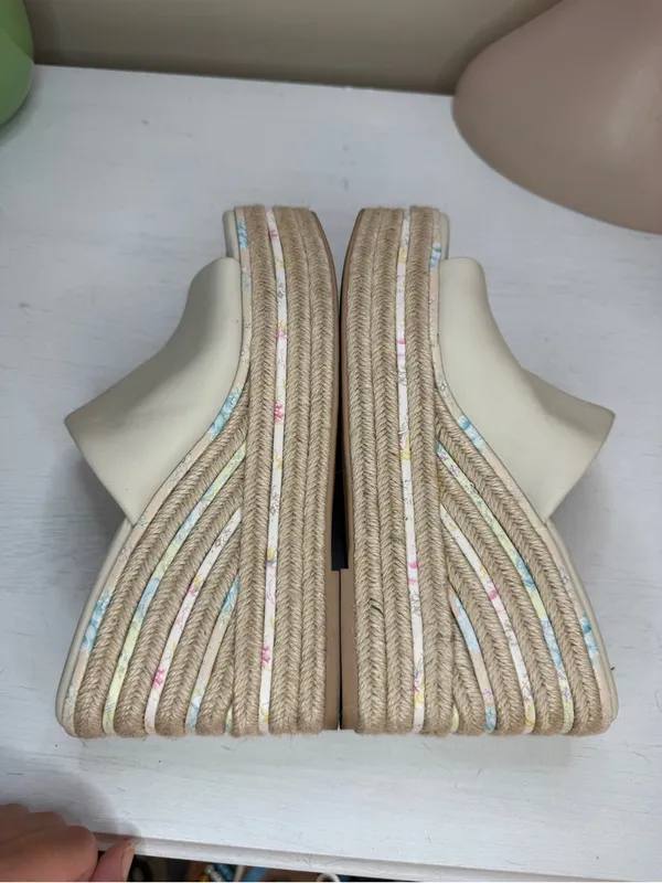 Dolce Vita Women's Elaria Sz 8 Platform Espadrille Wedge Slip On Sandal Resort - Image 11