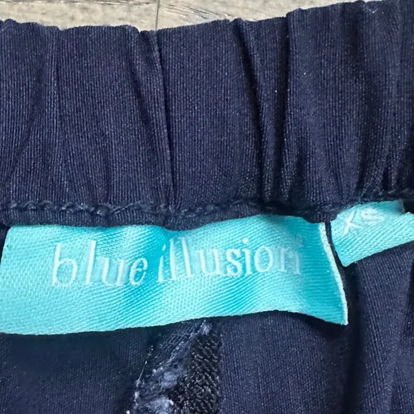 Blue Illusion Lounge‎ Pants Elastic Waist Casual Comfy Relaxed Fit XS - Image 3