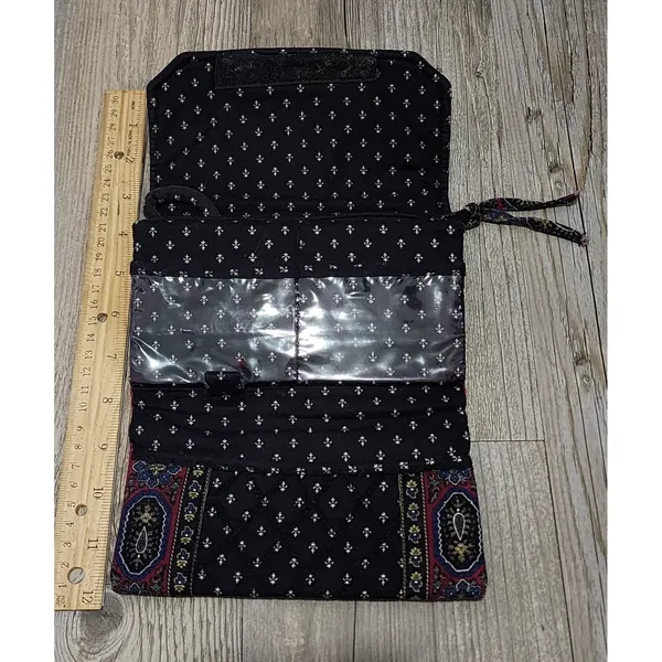 Vera Bradley Crossbody Wallet Floral Quilted Clutch‎ Bag - Image 6