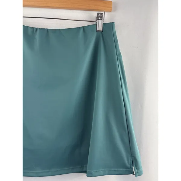 Women’s Ododos XL Muted Teal Golf Skort - Image 2