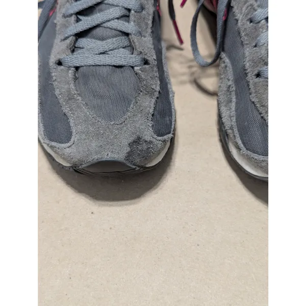 New Balance 442 Suede Sneakers Running Shoes Gray Pink Womens 7.5 Activewear - Image 9