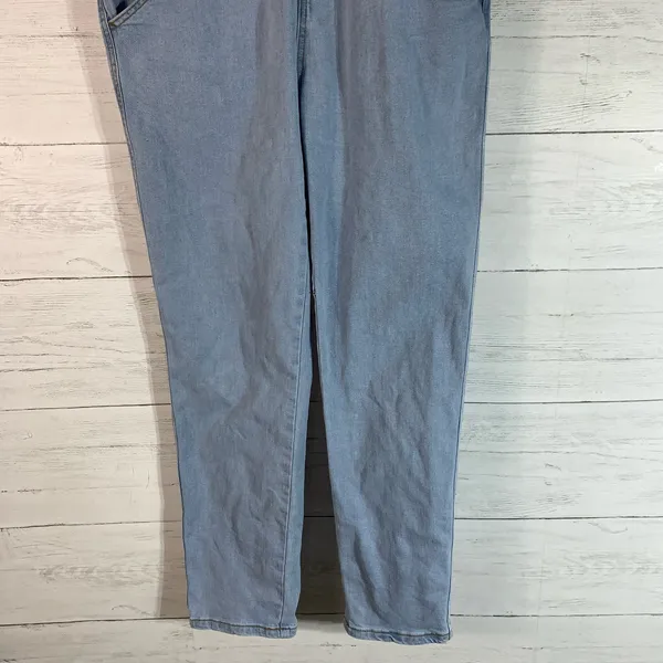Womens denim overalls size small cotton blend Blue - Image 3