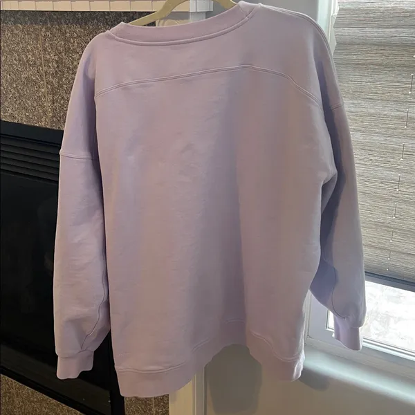 Lululemon Lavender Oversize Crewneck Sweatshirt - Image 4