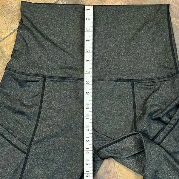 Maacie Maternity High Rise Gray Athletic Leggings M - Image 5
