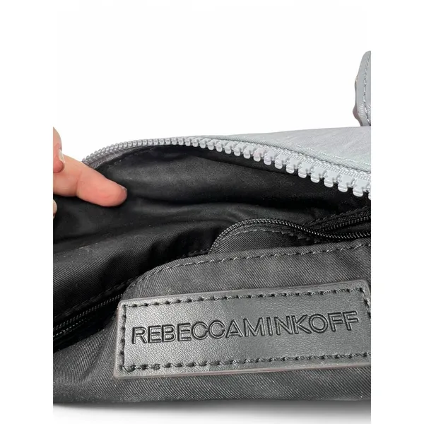 Rebecca Minkoff washed nylon tote Grey Large Shoulder Bag Overnight Commuter - Image 5
