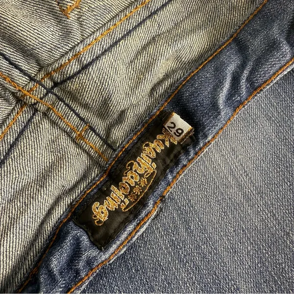 True Religion Y2K Denim Jeans with Gold Accents - Image 10