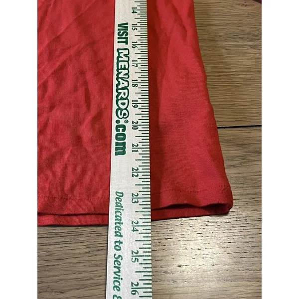 Ralph Lauren Sport Size Large V Neck‎ Red Cotton Sweater Preppy Staple Designer - Image 4