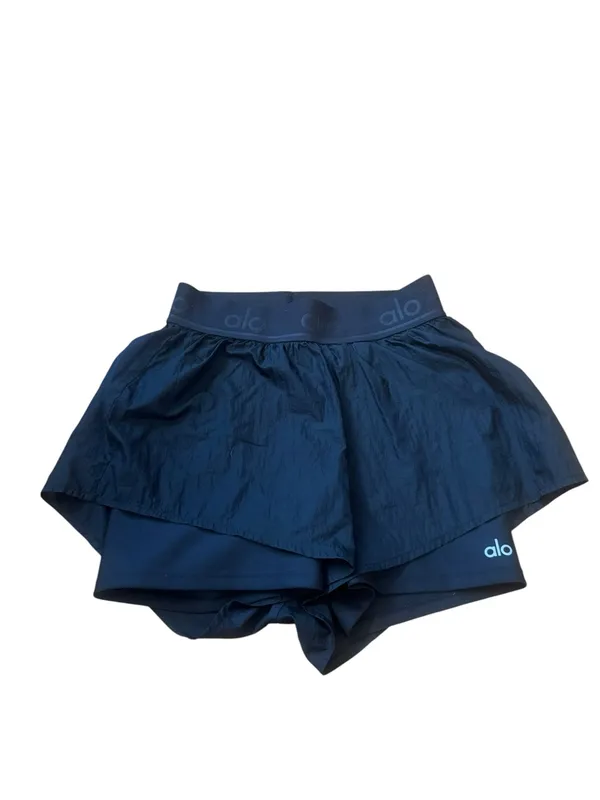 ALO Yoga High Waisted Catch The Light Short In Black XXS - Image 2