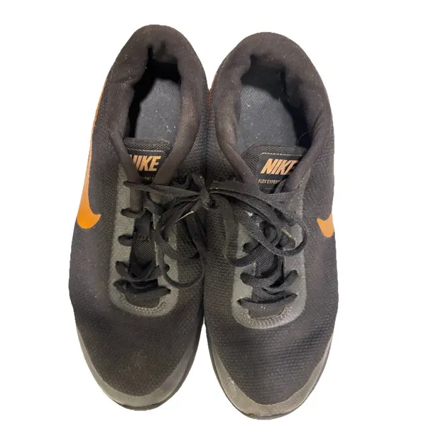 Nike Flex Experience‎ RN7 Size 8.5 Woman's Black/Gold Running Sneakers Shoes - Image 2