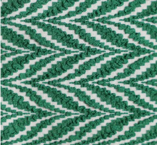 BERLOOK Green Geometric Textured Cut Out TOP AND BOTTOM 03 - Image 9