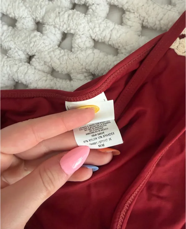 Bikini Bottoms Red Size M - Image 2