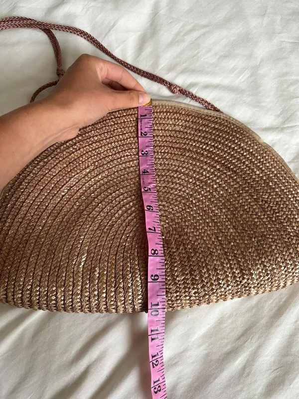 Vintage Straw Bag - Image 5