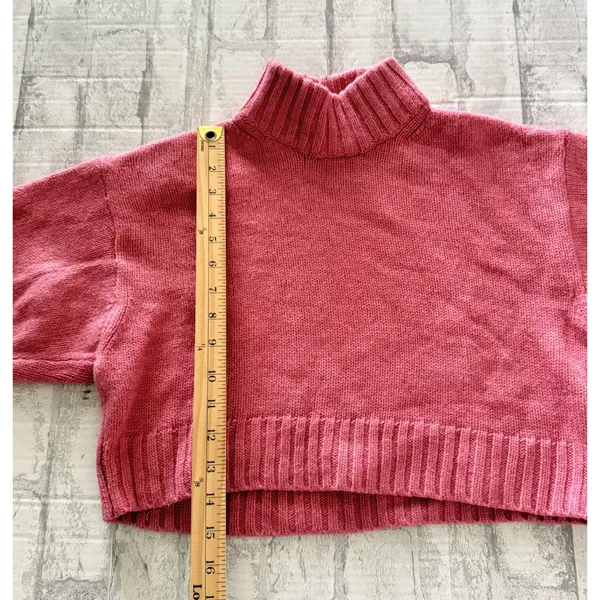 Wilfred Free Harper Merino Wool Relaxed Fit Turtleneck Sweater Top Knit Sz S - Image 6