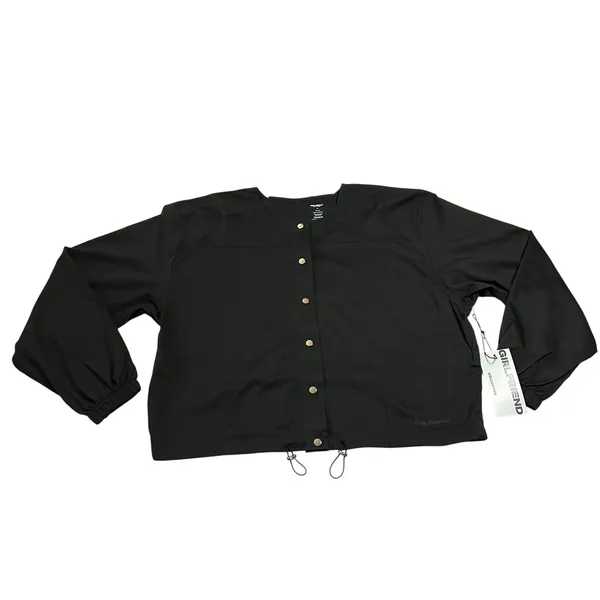 NEW Girlfriend Collective Raquel Snap Front Jacket Size M Athleisure Lightweight - Image 3
