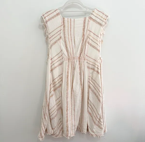 Free People Cactus Flower Mini Dress sz M - Image 5
