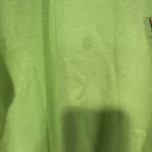 Neon green Christmas grandma style snowman sweatshirt‎ - Image 2