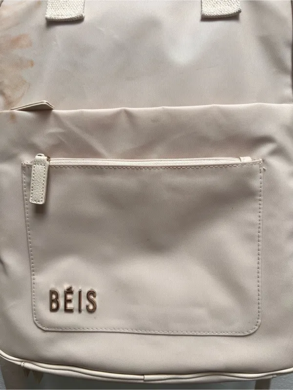 Beis The Expandable Backpack 
in Beige - Image 3