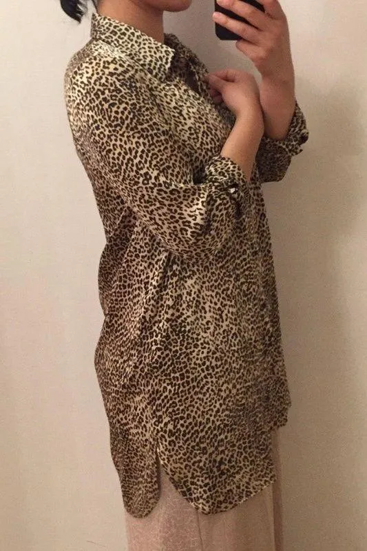 long button up shirt. Xs - Image 7