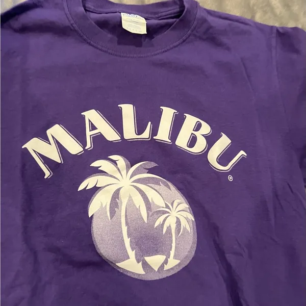 Purple Malibu Graphic T-Shirt - Image 2