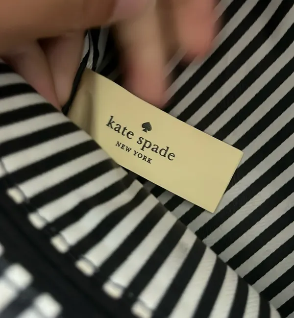 Kate Spade Black Leather Mini Backpack - Image 8