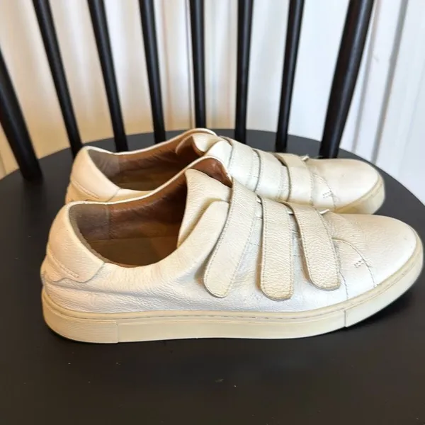 Frye Ivy Low Leather 3 Strap sneaker size 9 - Image 8