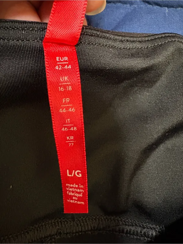 Spanx Women’s Black Leather Like Skinny High Rise Pull On Ankle Pants Sz Large - Image 3