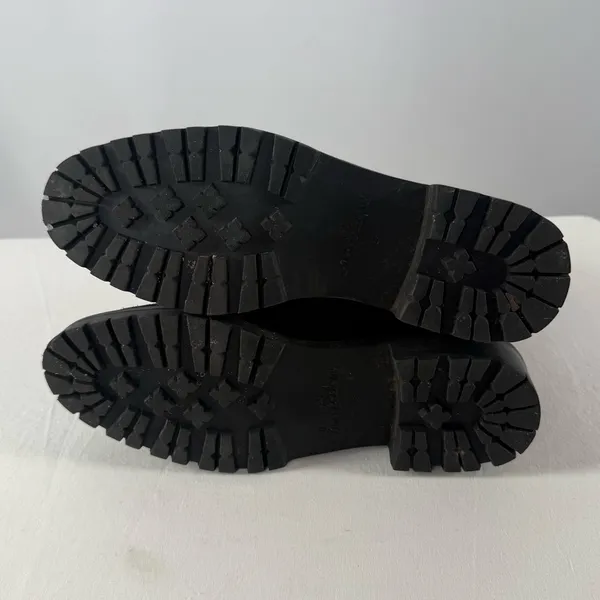 Sam Edelman Jaclyn Suede Sherpa Lined Chelsea‎ Boot in Black Size 6 - Image 8