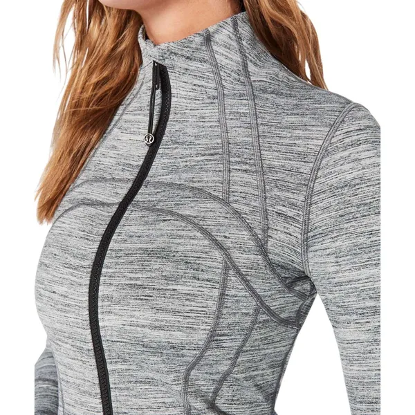 Lululemon Define Jacket Space Dye Camo Seal Grey Deep Coal - Image 5