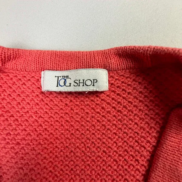 The Tog Shop Red Button Front Knit Sweater Vest - Image 9